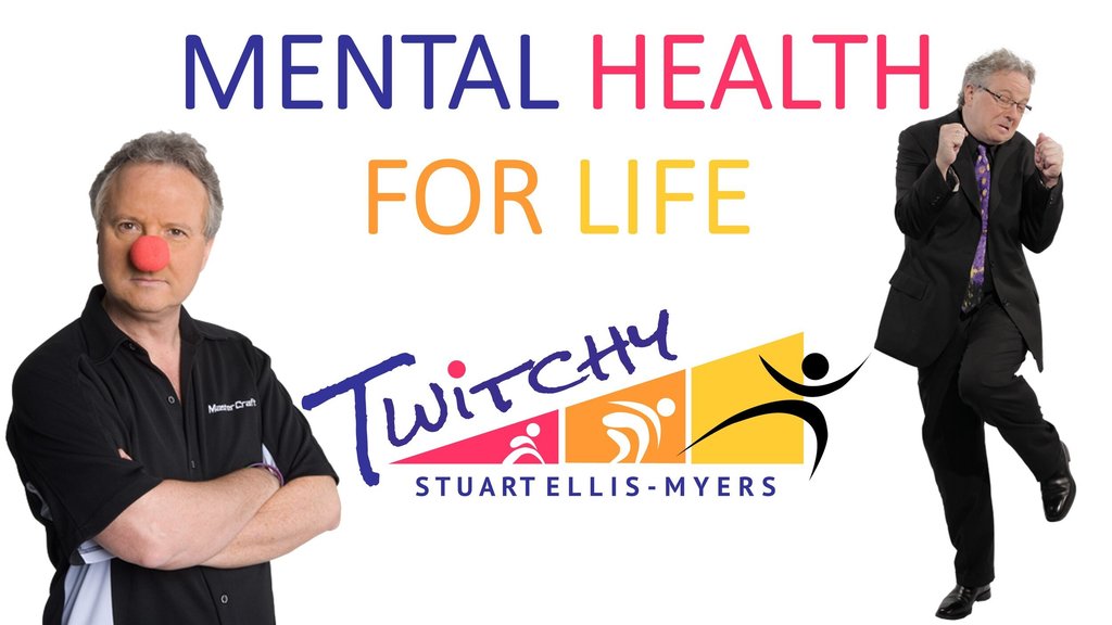 promotional logo for Stuart Ellis-Myers for mental health awareness